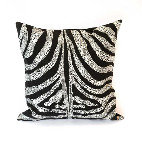 Rawhide Zebra Pillow Cover