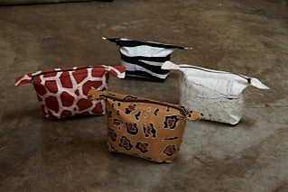 Zebra Cosmetic Bag/Washbag