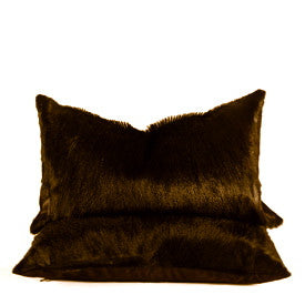Chocolate Springbok Pillow Cover